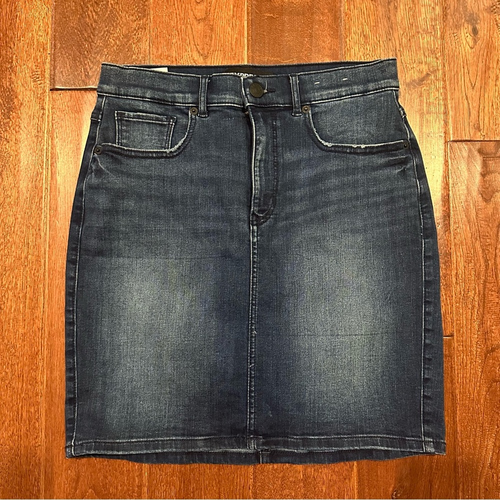 Express Jean Pencil Skirt
